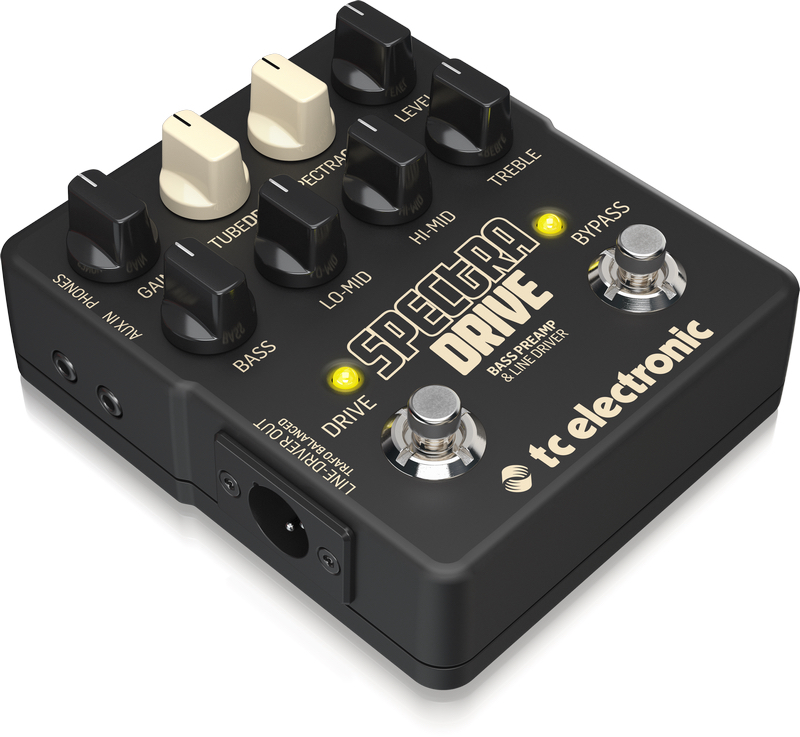 TC Electronic SpectraDrive, previo con efectos y caja DI TC Electronic SpectraDrive, previo con efectos y caja DI